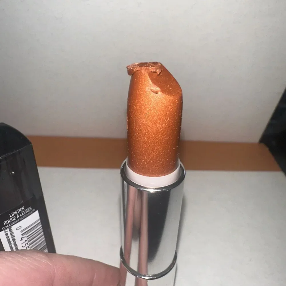 Maybelline Metallic Lipstick 958 Copper Spark New Sealed Goth Cyberpunk 90s Vibe
